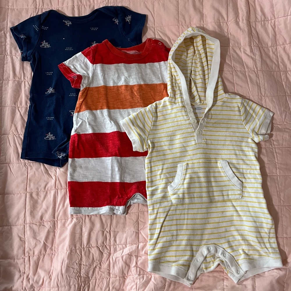 6-12m Romper Bundle